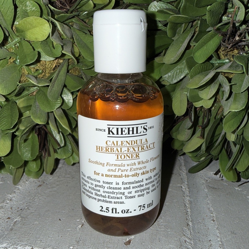 KIEHL'S-CALENDULA-HERBAL-EXTRACT TONER-2.5 FL. OZ.-NEW/SEALED-NO‎ BOX!